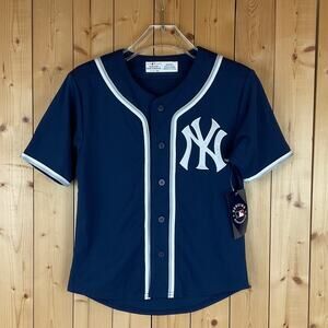 Youth NY Yankees MLB Jersey, Navy/White - Youth MD (8)